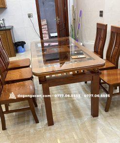 Bộ Bàn Ghế Ăn Gỗ Tự Nhiên Nhà Hàng 9 Bộ Bàn Ghế Ăn Gỗ Tự Nhiên Nhà Hàng