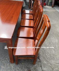 Bộ bàn ăn 10 ghế gỗ xoan đào hàng cao cấp 8 Bộ bàn ăn 10 ghế gỗ hương đá hàng cao cấp