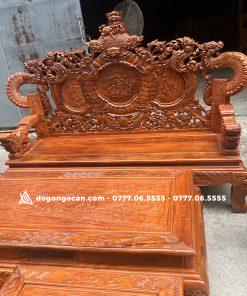 Bộ bàn ghế phòng khách rồng khuỳnh gỗ xà cừ hàng vip 21 Bộ bàn ghế phòng khách rồng khuỳnh gỗ xà cừ hàng vip