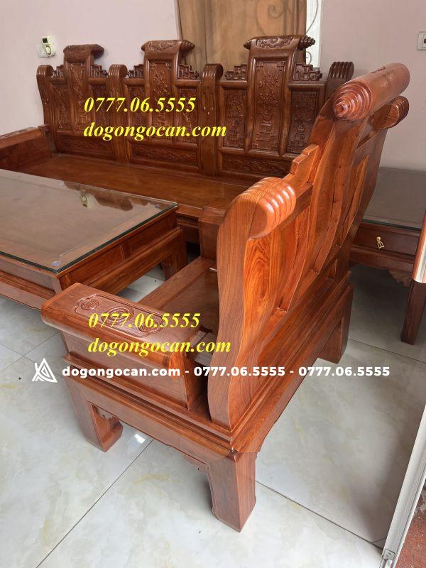 Bộ Bàn Ghế Âu Á Hương Đá Chương Thư Cuốn Chọn Vân 9 Bộ Bàn Ghế Âu Á Hương Đá Chương Thư Cuốn Chọn Vân