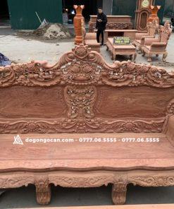 Bộ bàn ghế hoàng gia luis gỗ hương đá mẫu V3 Chân 14 19 Bộ bàn ghế hoàng gia luis gỗ hương đá mẫu V3 Chân 14