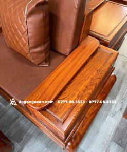 Bộ Bàn ghế Sofa đùi gà hiện đại đối gỗ hương đá nam phi
