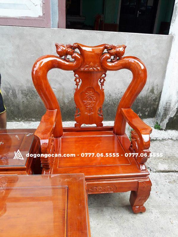 Bộ bàn ghế phòng khách minh quốc đào xoan ta 6 Bộ bàn ghế phòng khách minh quốc đào xoan ta