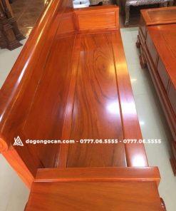 Bộ Bàn Ghế Pháo Thủ Gỗ Hương đá nam phi