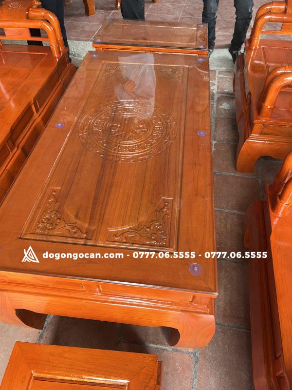 Bộ bàn ghế tần thủy hoàng gỗ xoan ta 5 Bộ bàn ghế tần thủy hoàng gỗ xoan ta