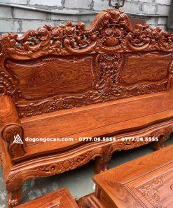 Bộ bàn ghế hoàng gia luis gỗ hương đá mẫu V3 Chân 14 16 Bộ bàn ghế hoàng gia luis gỗ hương đá mẫu V3 Chân 14