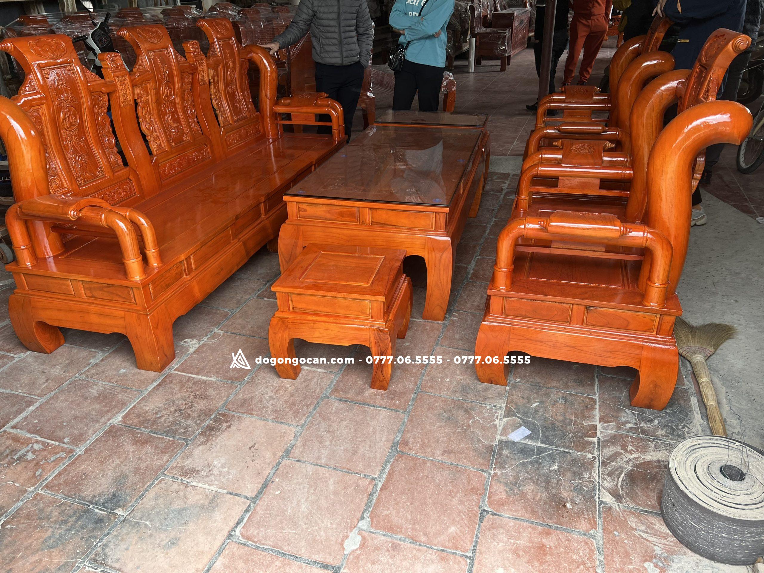 Bộ bàn ghế tần thủy hoàng gỗ xoan ta 1 Import placeholder for 6297