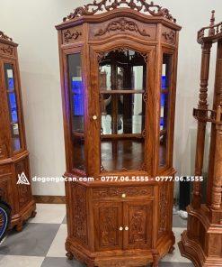 Tủ rượu hàng đẹp gỗ hương đá góc 70cm ( anh Thảo - Hà Nội ) 13 Tủ rượu hàng đẹp gỗ hương đá góc 70cm ( anh Thảo – Hà Nội )