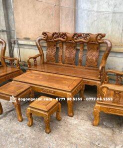 Bộ Minh Quốc Đào gỗ lim tay 12 gồm 6 món 7 Bộ Minh Quốc Đào gỗ lim tay 12 gồm 6 món