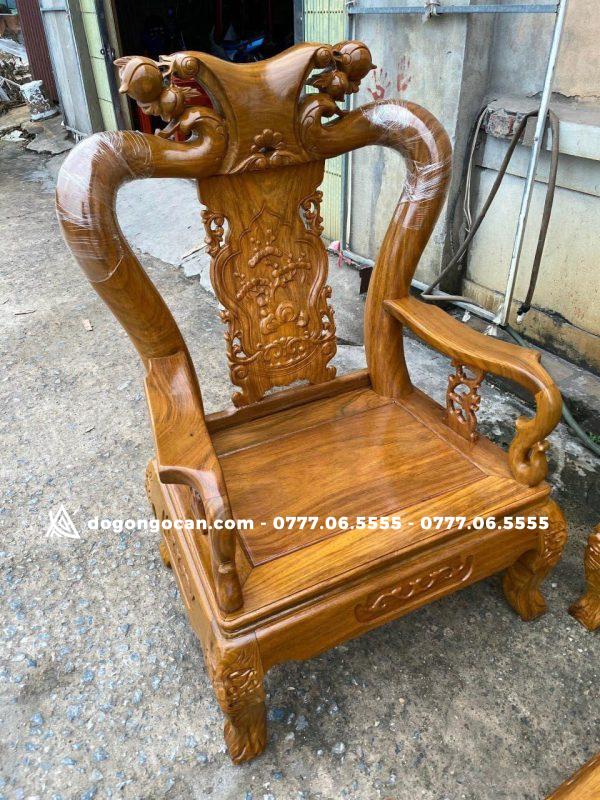 Bộ Minh Quốc Đào gỗ lim tay 12 gồm 6 món 3 Bộ Minh Quốc Đào gỗ lim tay 12 gồm 6 món