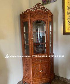 Tủ rượu hàng đẹp gỗ hương đá góc 70cm ( anh Thảo - Hà Nội ) 15 Tủ rượu hàng đẹp gỗ hương đá góc 70cm ( anh Thảo – Hà Nội )