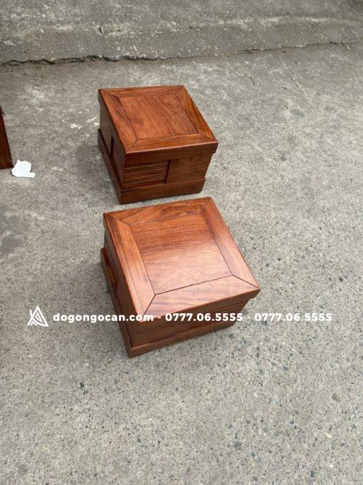 Bộ bàn ghế phòng khách sofa gỗ sồi sang trọng