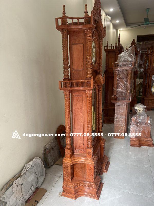 Đồng Hồ Tứ Trụ Gỗ Hương Đá Cao 2m3 ( Phụ Kiện Đồng ) 5 Đồng Hồ Tứ Trụ Gỗ Hương Đá Cao 2m3 ( Phụ Kiện Đồng )