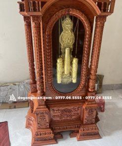Đồng Hồ Tứ Trụ Gỗ Hương Đá Cao 2m3 ( Phụ Kiện Đồng ) 9 Đồng Hồ Tứ Trụ Gỗ Hương Đá Cao 2m3 ( Phụ Kiện Đồng )