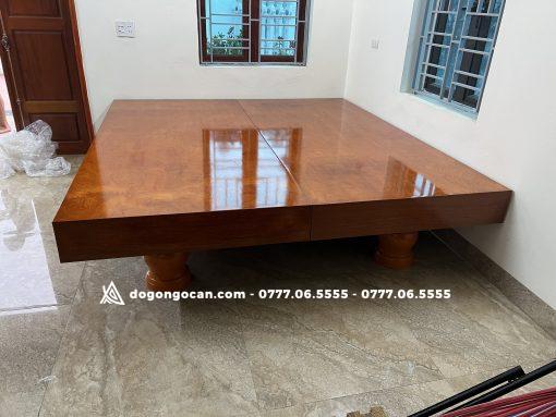 Bộ chiếu ngựa gỗ đóng hộp hương đá nam phi vân đẹp
