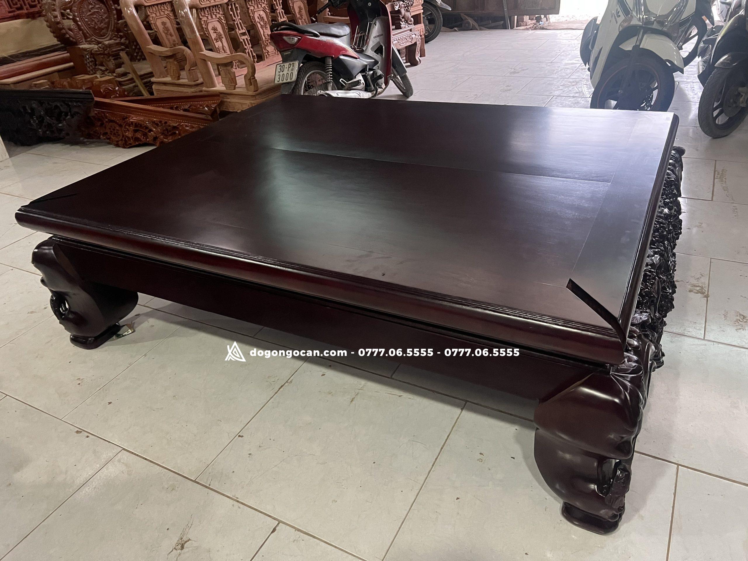 Sập gỗ Gụ đục Thập Điểu Quần Mai kênh bong sắc nét kt 1m8 x 2m2 3 Sập gỗ Gụ đục Thập Điểu Quần Mai kênh bong sắc nét kt 1m8 x 2m2