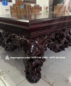 Sập gỗ Gụ đục Thập Điểu Quần Mai kênh bong sắc nét kt 1m8 x 2m2 19 Sập gỗ Gụ đục Thập Điểu Quần Mai kênh bong sắc nét kt 1m8 x 2m2
