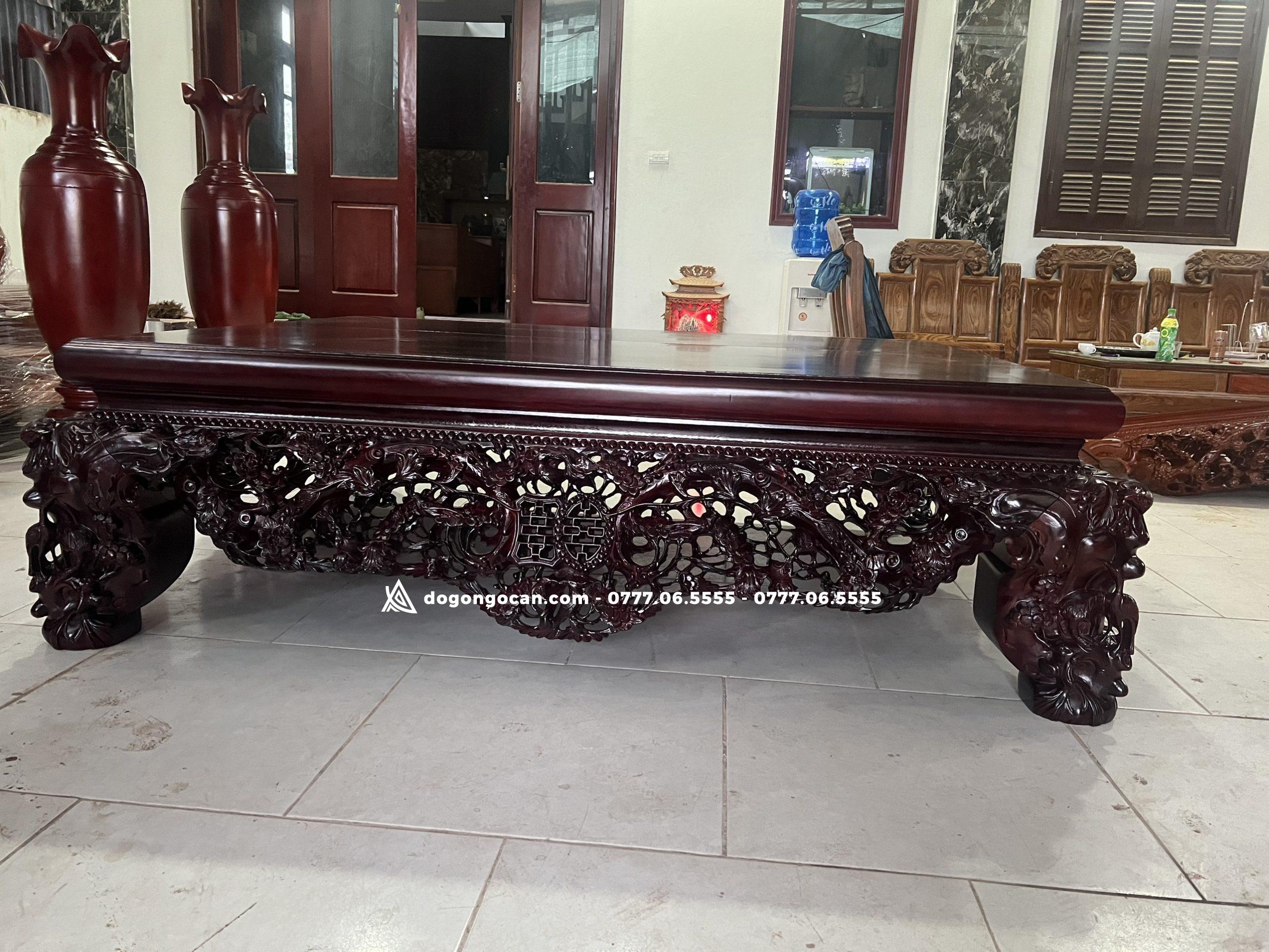 Sập gỗ Gụ đục Thập Điểu Quần Mai kênh bong sắc nét kt 1m8 x 2m2 5 Sập gỗ Gụ đục Thập Điểu Quần Mai kênh bong sắc nét kt 1m8 x 2m2