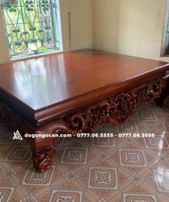 Sập gỗ gụ đục ngũ phúc dáng mới 2025 siêu đẹp ( 1m8 * 2m2) 8 Sập gỗ gụ đục Ngũ Phúc dáng mới 2023 siêu đẹp ( 1m8 * 2m2)