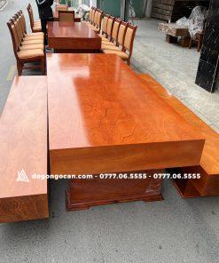 Bộ Bàn Ghế  Phòng Khách K3 Gỗ Hương Đá Đóng Hộp Hàng Vip (Anh Vĩnh, Yên Bái)
