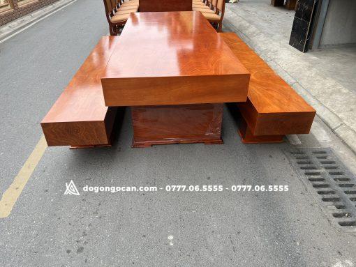 Bộ Bàn Ghế  Phòng Khách K3 Gỗ Hương Đá Đóng Hộp Hàng Vip (Anh Vĩnh, Yên Bái)