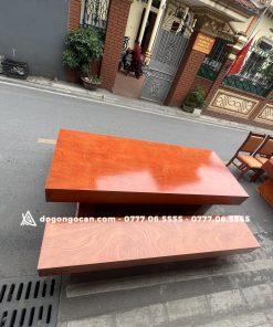 Bộ Bàn Ghế  Phòng Khách K3 Gỗ Hương Đá Đóng Hộp Hàng Vip (Anh Vĩnh, Yên Bái)