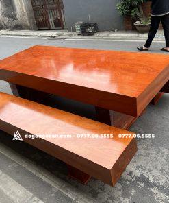 Bộ Bàn Ghế  Phòng Khách K3 Gỗ Hương Đá Đóng Hộp Hàng Vip (Anh Vĩnh, Yên Bái)