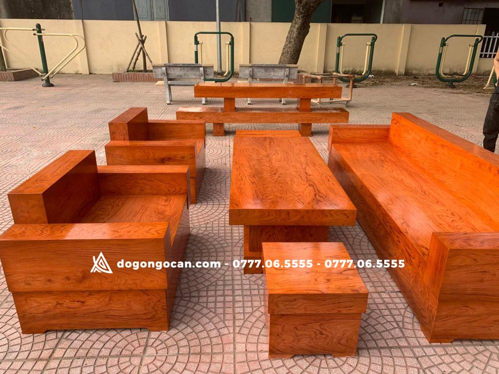 Bộ bàn ghế phòng khách sofa đối gỗ hương đá nam phi đóng hộp 1 Import placeholder for 4914