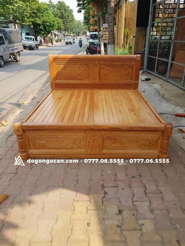 Giường Ngủ Gỗ Gõ Đỏ Nam Phi 3 Giường Ngủ Gỗ Gõ Đỏ Nam Phi