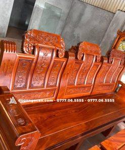 Bộ bàn ghế Âu Á Chương Voi gỗ Hương Đá 15 Bộ bàn ghế Âu Á Chương Voi gỗ Hương Đá