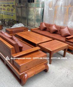Bộ Bàn Ghế sofa gỗ zito đùi gà gỗ hương đá ( Anh Phong _ Hà Nam)