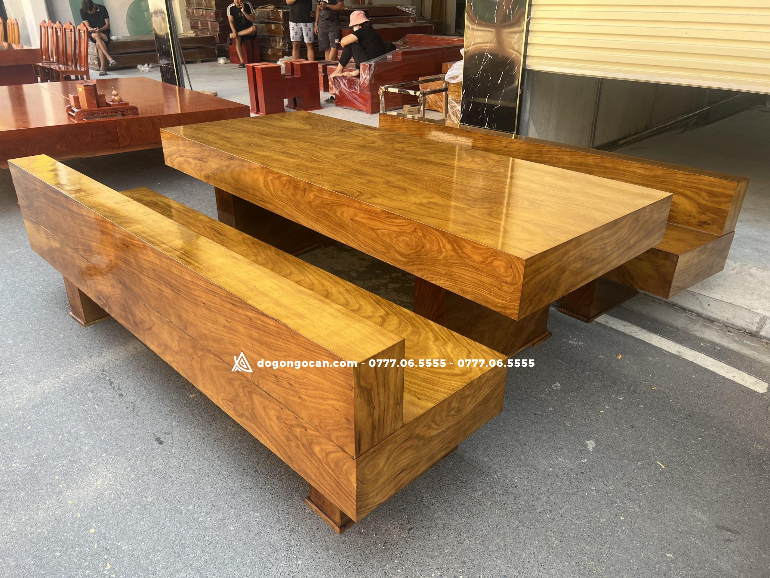 Bộ Bàn Ghế K3 Có Tựa Gỗ Hương Xám Nam Phi Đóng Hộp 1 Import placeholder for 5529