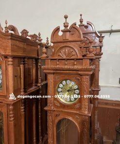 Đồng hồ cây vương miệng gỗ hương đá nam phi 5 Đồng hồ cây vương miệng gỗ hương đá nam phi