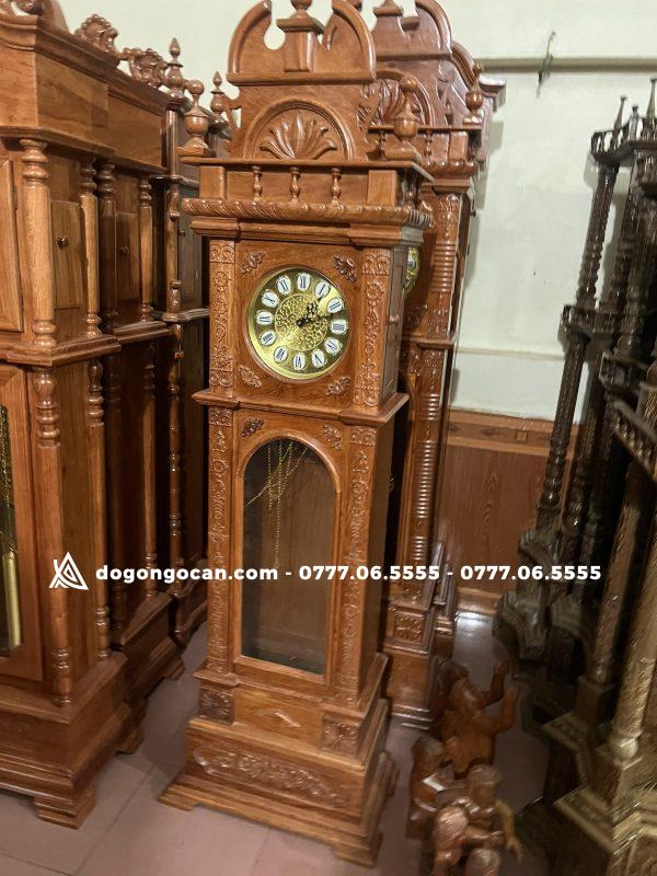 Đồng hồ cây vương miệng gỗ hương đá nam phi 4 Đồng hồ cây vương miệng gỗ hương đá nam phi