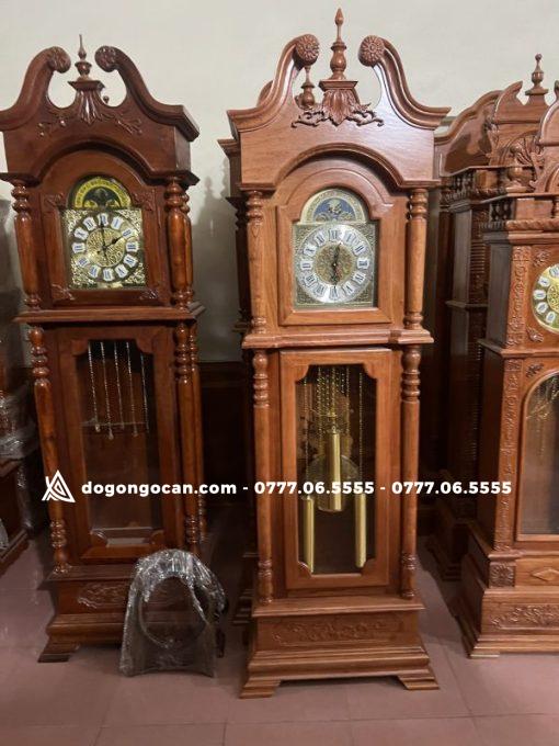 Đồng hồ sừng trâu gỗ hương đá nam phi