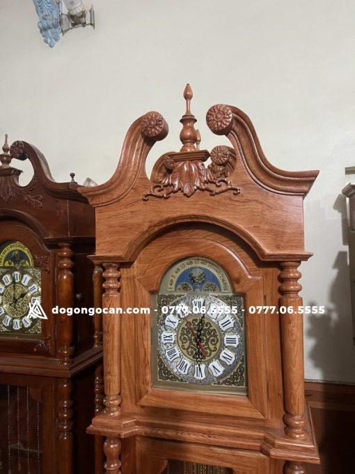 Đồng hồ sừng trâu gỗ hương đá nam phi