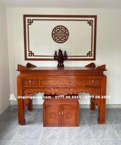 Bàn thờ án gian + tủ cúng gỗ sồi kích thước 1m97 ( Anh Quân - Hạ Long) 5 Bàn thờ án gian + tủ cúng gỗ sồi kích thước 1m97 ( Anh Quân – Hạ Long)