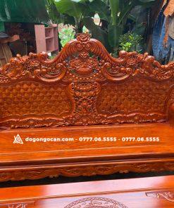 Bộ Bàn Ghế Hoàng Gia Gỗ Xà Cừ Đỏ 12 Bộ Ghế Hoàng Gia Gỗ Xà Cừ Đỏ