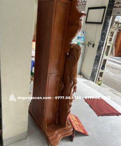 Đồng Hồ Cây Cô Tiên Gỗ Hương Đá 2m2 ( Phụ Kiện Đồng ) 21 Đồng Hồ Cây Cô Tiên Cao 2m2 gỗ hương đá phụ kiện đồng loại vip