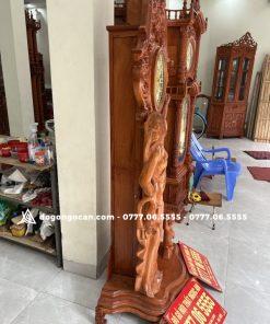 Đồng Hồ Cây Cô Tiên Gỗ Hương Đá 2m2 ( Phụ Kiện Đồng ) 20 Đồng Hồ Cây Cô Tiên Cao 2m2 gỗ hương đá phụ kiện đồng loại vip