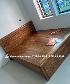 Giường ngủ gỗ hương xám 2m* 2m2 veneer cao cấp 5 Giường ngủ gỗ hương xám 2m* 2m2 veneer cao cấp