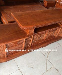 Kệ tivi vát góc gỗ hương đá nam phi 10 Kệ tivi vát góc gỗ hương đá nam phi