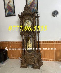 Đồng Hồ tứ trụ gỗ mun đuôi công nam phi mẫu đẹp 4 Đồng Hồ tứ trụ gỗ mun đuôi công nam phi mẫu đẹp