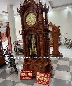 Đồng Hồ Cao 2m70 Tứ Trụ Gỗ Hương Đá Phụ Kiện Đồng (anh Phong - Hà Nội) 4 Đồng Hồ Cao 2m70 Tứ Trụ Gỗ Hương Đá Phụ Kiện Đồng (anh Phong – Hà Nội)