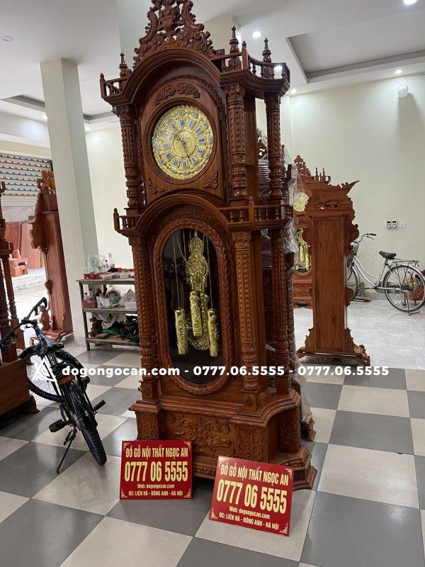 Đồng Hồ Cao 2m70 Tứ Trụ Gỗ Hương Đá Phụ Kiện Đồng (anh Phong - Hà Nội) 2 Đồng Hồ Cao 2m70 Tứ Trụ Gỗ Hương Đá Phụ Kiện Đồng (anh Phong – Hà Nội)
