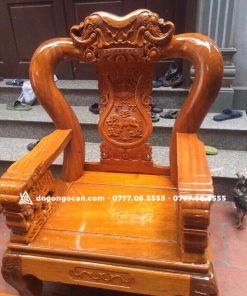 Bộ Ghế Quốc Voi Gỗ Lim Xanh 16 Bộ Ghế Quốc Voi Gỗ Lim Xanh