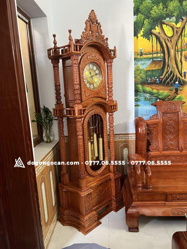 Đồng hồ tứ trụ gỗ hương đá máy sunny hàn quốc cao cấp 4 Import placeholder for 4818