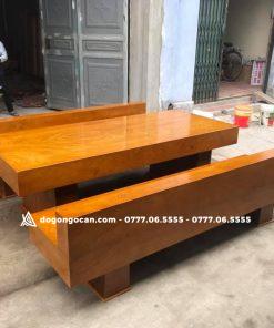 Bộ Bàn Ghế K3 Có Tựa Gỗ Cẩm Vàng Đóng Hộp Cao Cấp 11 Bộ Bàn Ghế K3 Có Tựa Gỗ Cẩm Vàng Đóng Hộp Cao Cấp