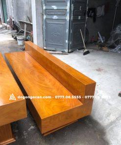 Bộ Bàn Ghế K3 Có Tựa Gỗ Cẩm Vàng Đóng Hộp Cao Cấp 12 Bộ Bàn Ghế K3 Có Tựa Gỗ Cẩm Vàng Đóng Hộp Cao Cấp