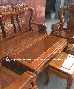 Bộ Ghế Quốc Voi Gỗ Lim Xanh 17 Bộ Ghế Quốc Voi Gỗ Lim Xanh